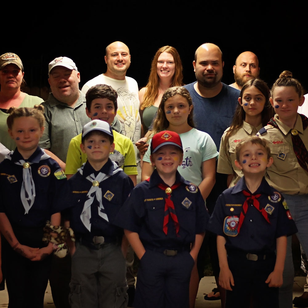 Jacksonville girl, 7, first to join area Boy Scout pack